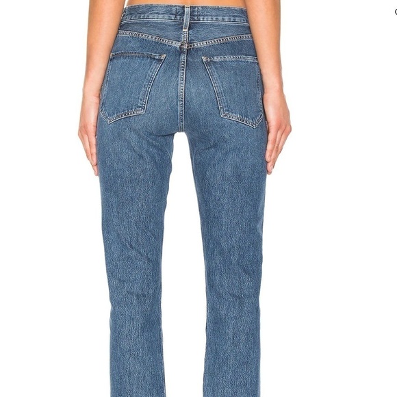 AGOLDE Riley High Rise Straight Crop Jeans - Picture 3 of 10